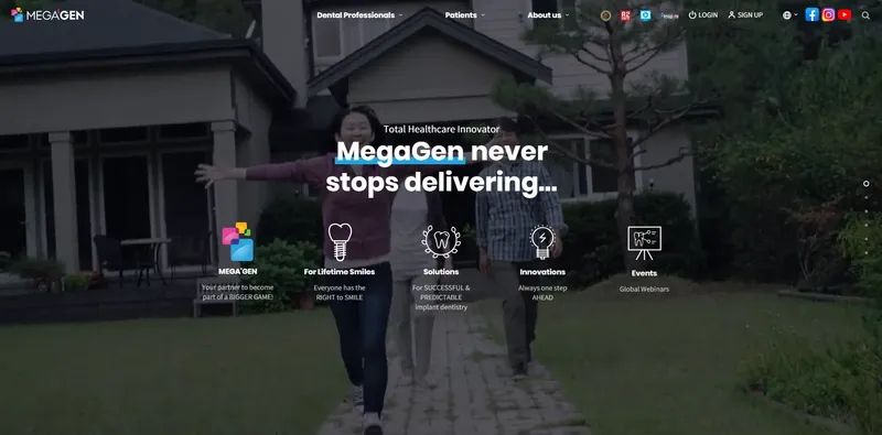 MEGAGEN - 프로젝트 이미지