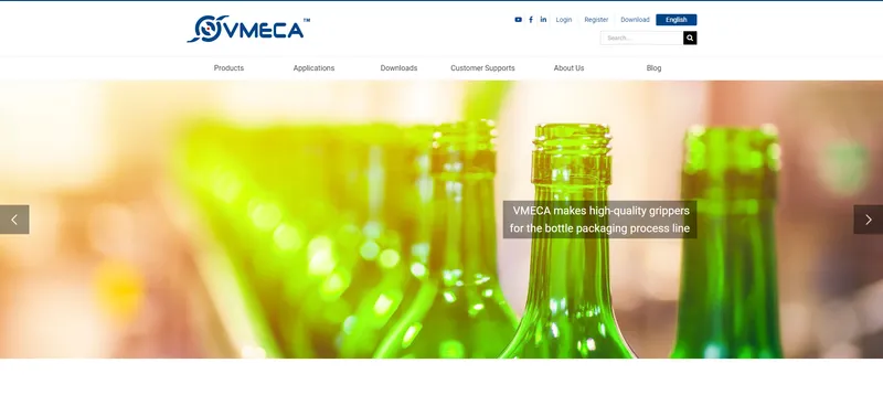VMECA 제품 카탈로그 사이트 - 프로젝트 이미지